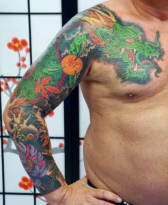 Felix Schulter Tattoos